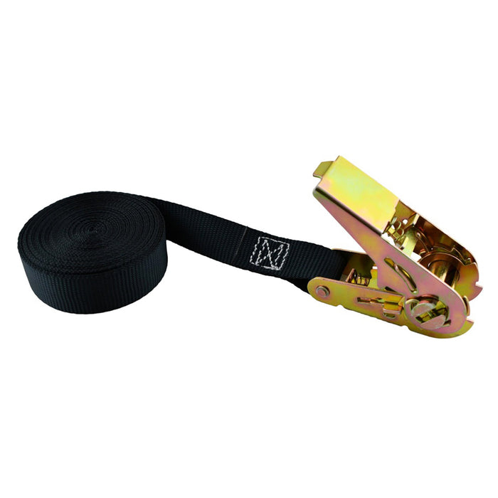 1'' Black Endless Ratchet Strap
