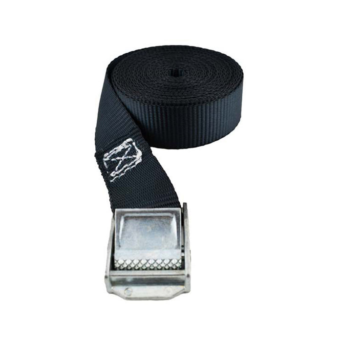 1'' x 8' Black Endless Cam Buckle Strap