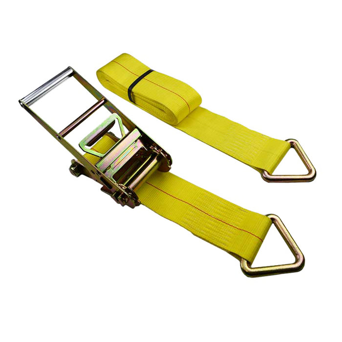 4” x 30′ Ratchet Strap With D-Ring