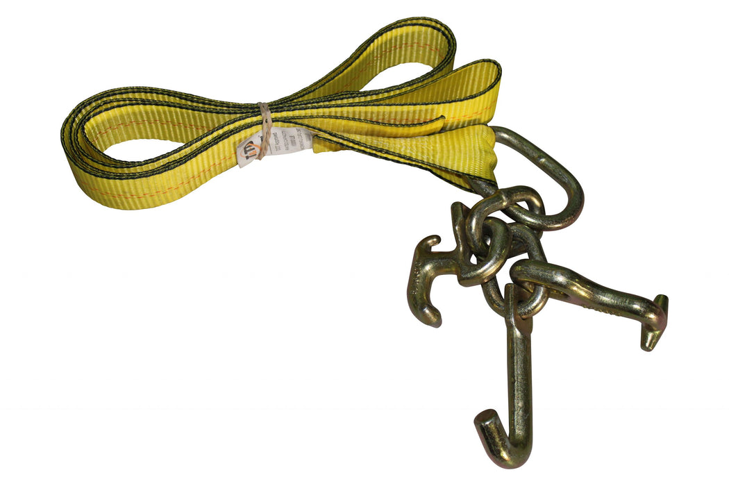 8' Strap with R, T, J Cluster Hooks