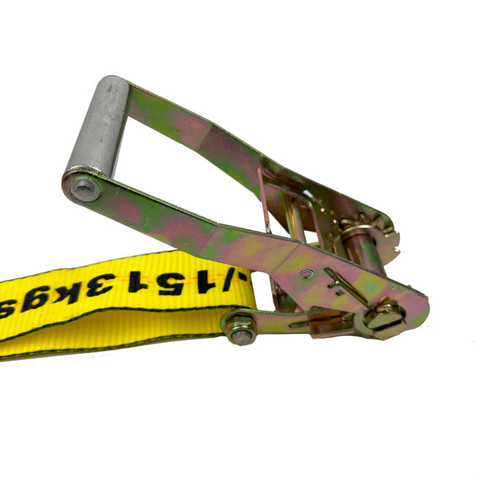 2” x 30′ Ratchet Strap With D-Ring