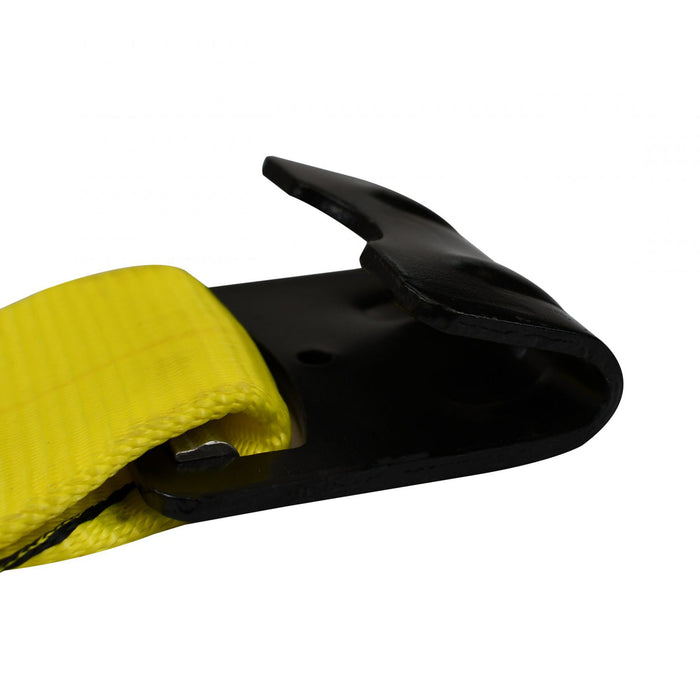 4″ Ratchet Strap with Flat Hook - FIXED SIDE ONLY
