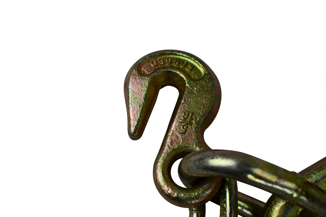 5/16'' V Chain with R Hooks and Hammerhead & T-J Combo Hooks - 3' Legs