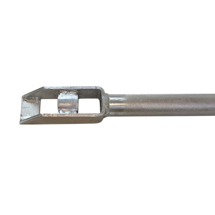 Combination Chrome Winch Bar With Square Head
