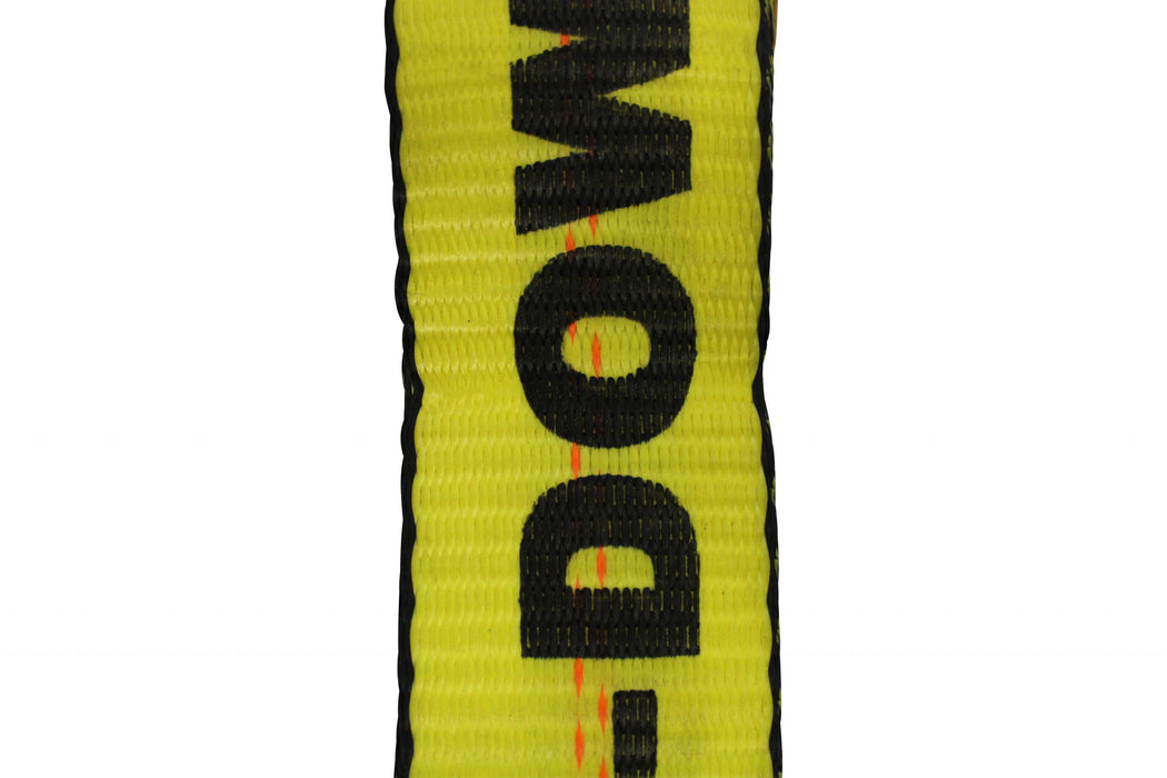 2" x 8' Yellow Strap with Wire Hook