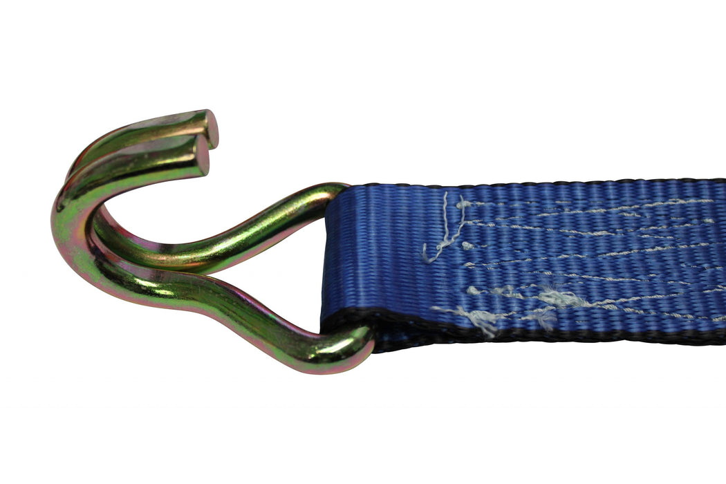 2" x 10' Blue Strap with Wire Hook
