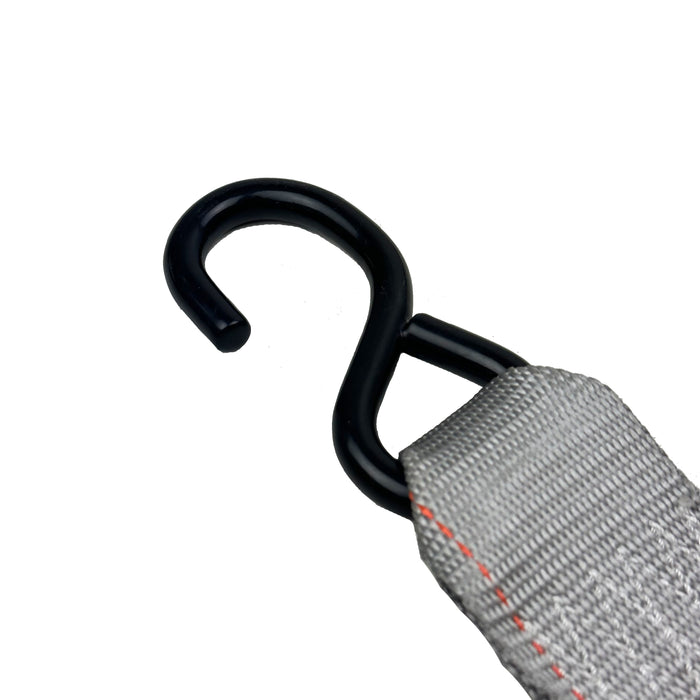 2" x 14' Ratchet Strap with S-Hooks