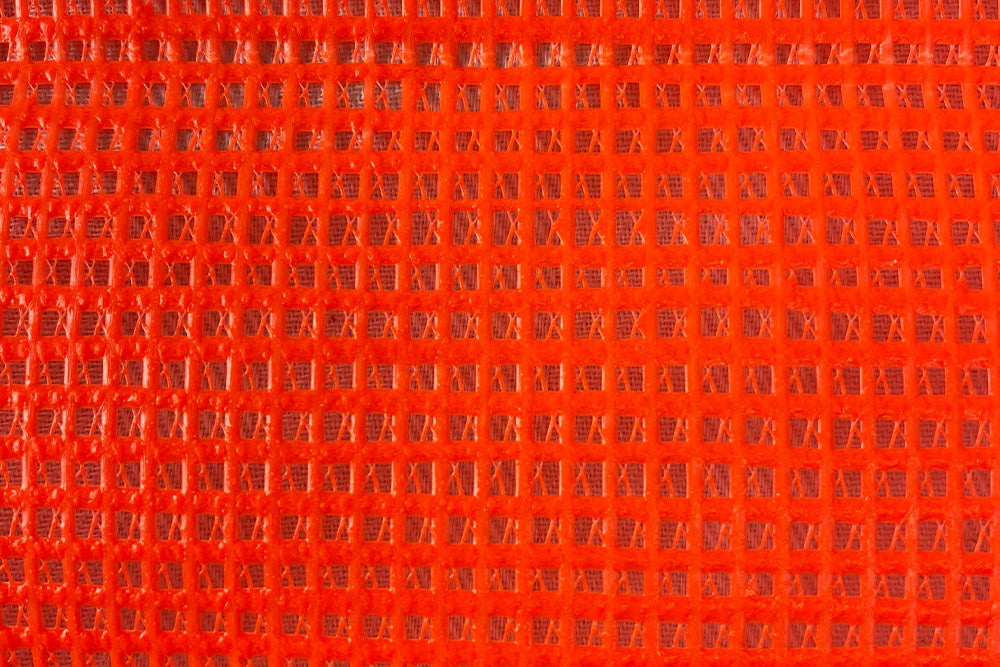 18" x 18" Orange Flag With Bungee Cord