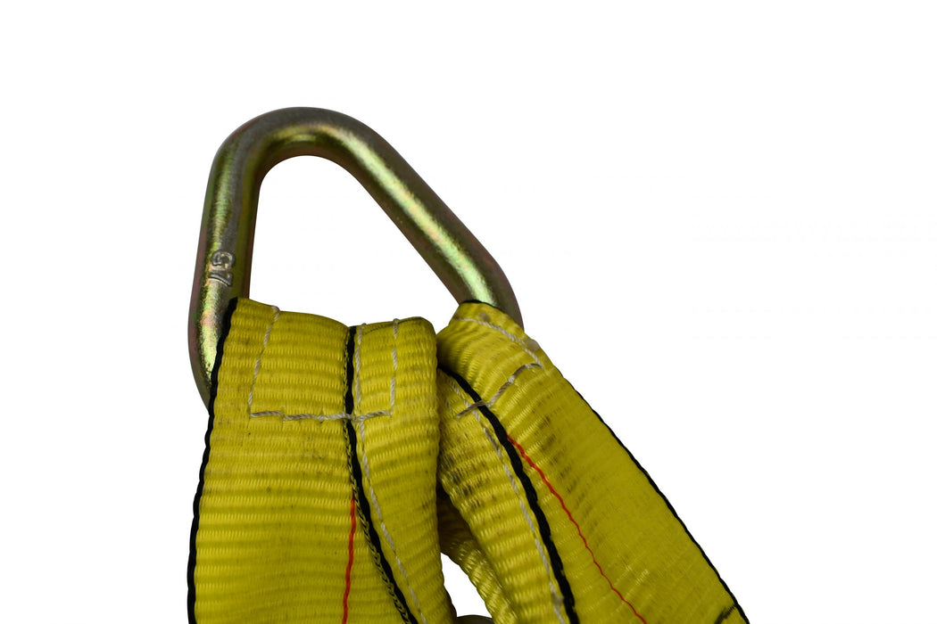 15 Inch Loading Strap V Strap with 15'' J Hooks — CargoControlStore
