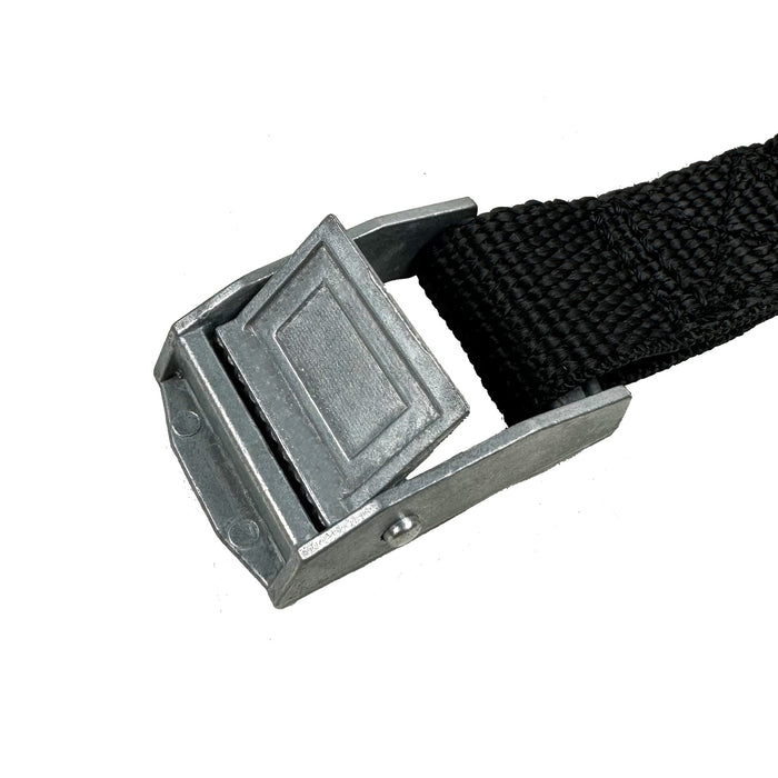 1" x 20' Black Endless Cam Buckle Strap