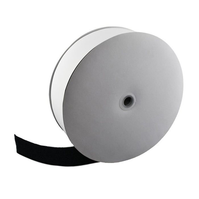 Adhesive Velcro Tape (Hook or Loop) 3" X 27.5 Yards, Black