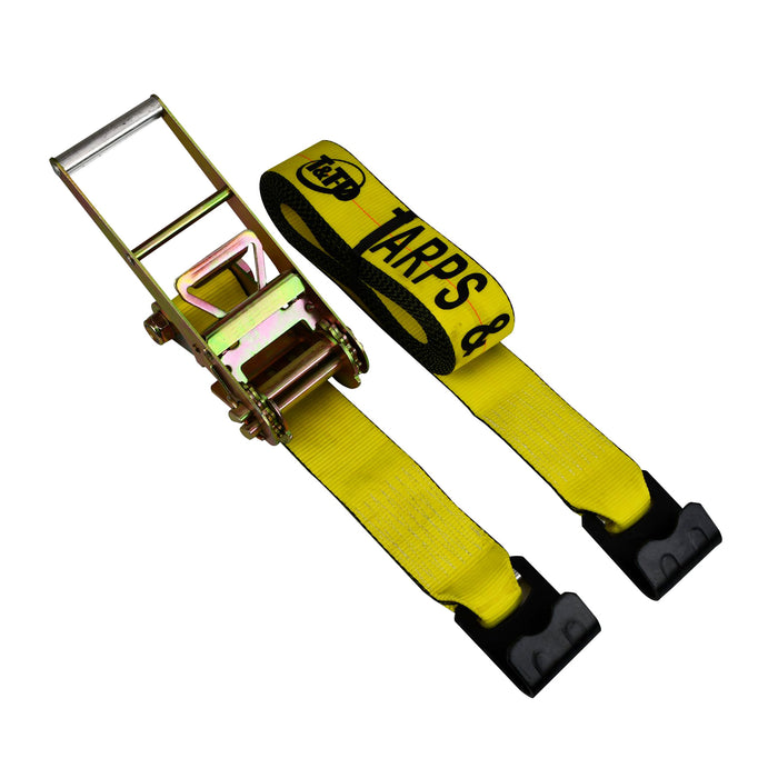 3” x 30 Ratchet Strap With Flat Hook