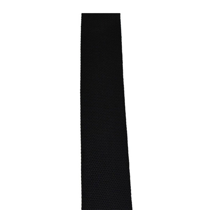 45 mm X 100 yd Monofilament Polypropylene Webbing, B.S. 200 lbs - Black