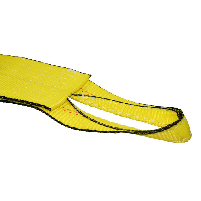 4'' Winch Strap with Twisted Loop - Yellow