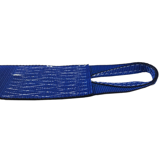 4'' Winch Strap with Twisted Loop - Blue