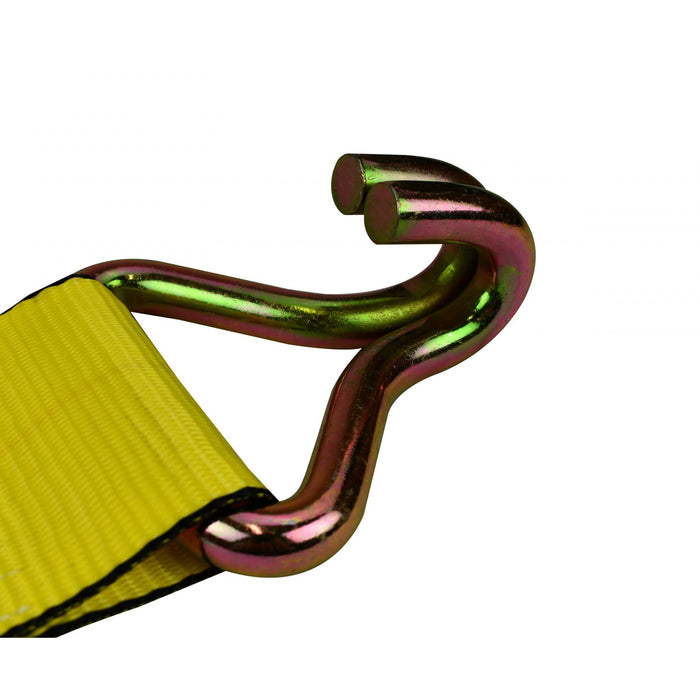 4″ x 30′ Ratchet Strap with Wire Hook