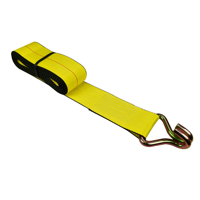 4″ x 30′ Ratchet Strap with Wire Hook