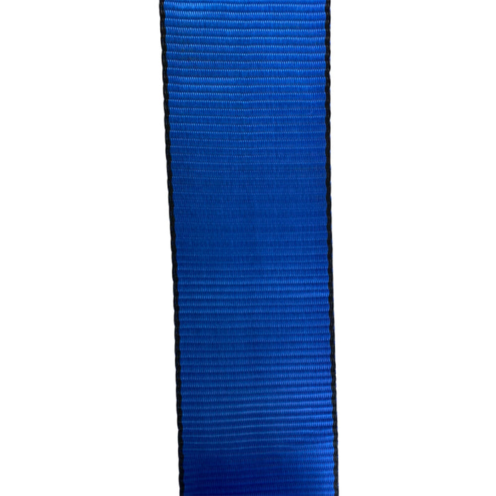 4" Winch Strap with Flat Hook - Blue